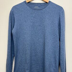 J. Crew - Broken-In Long Sleeve T-Shirt - Small - Blue